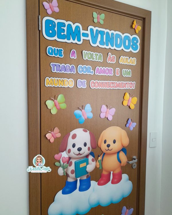 Decoração de porta volta às aulas Bobbie Goods - Imagem 3