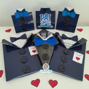 Kit dia dos pais camisa social