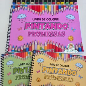 Livro para colorir: Pintando promessas