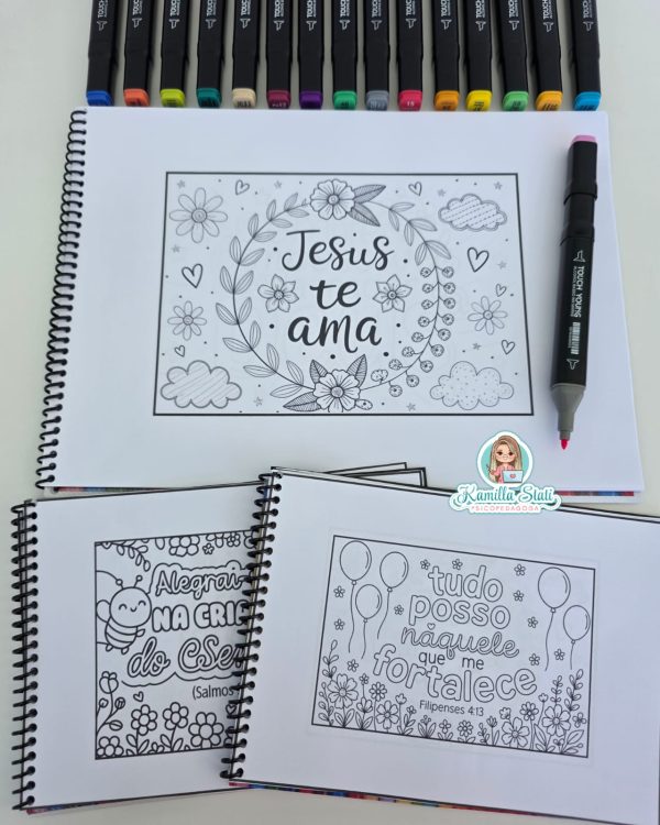 Livro para colorir: Pintando promessas - Imagem 4