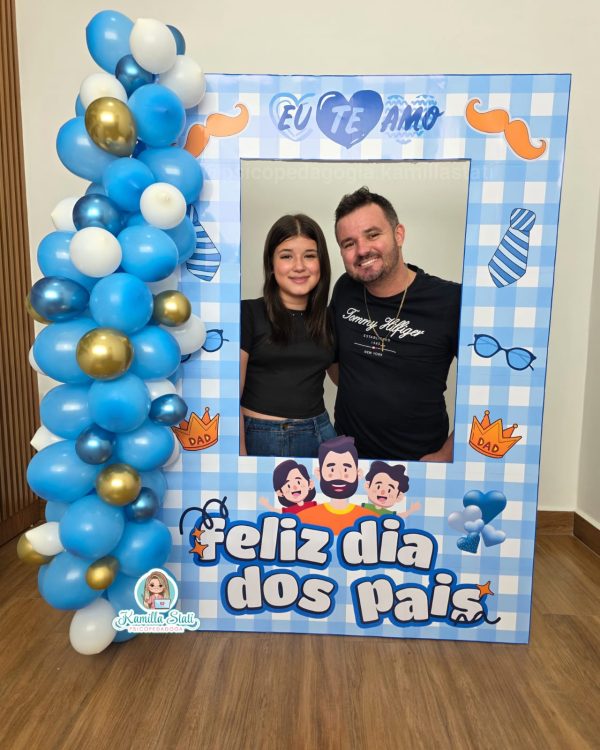 Moldura gigante para fotos dia dos pais - Imagem 2
