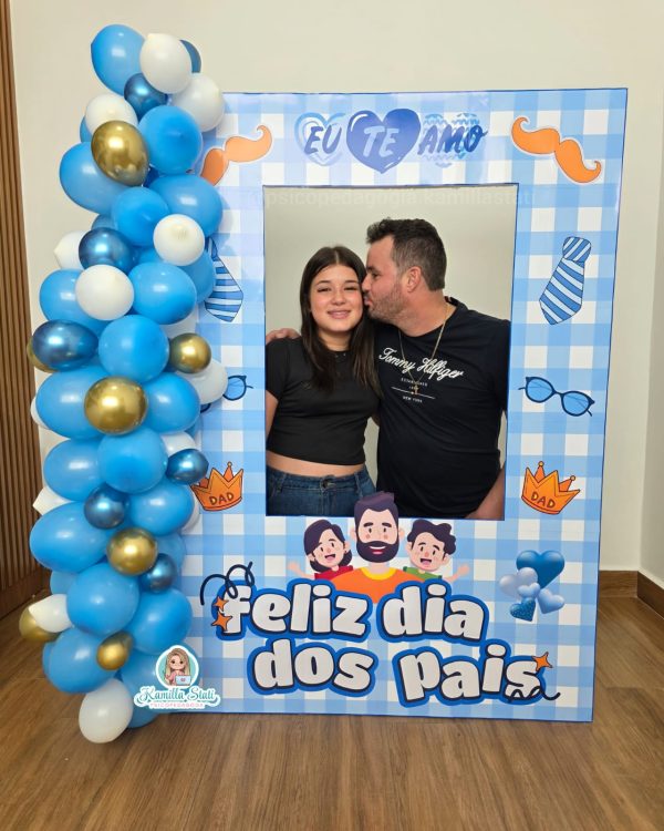 Moldura gigante para fotos dia dos pais - Imagem 3