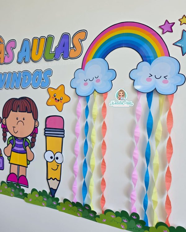 Painel volta às aulas: arco-íris - Imagem 4