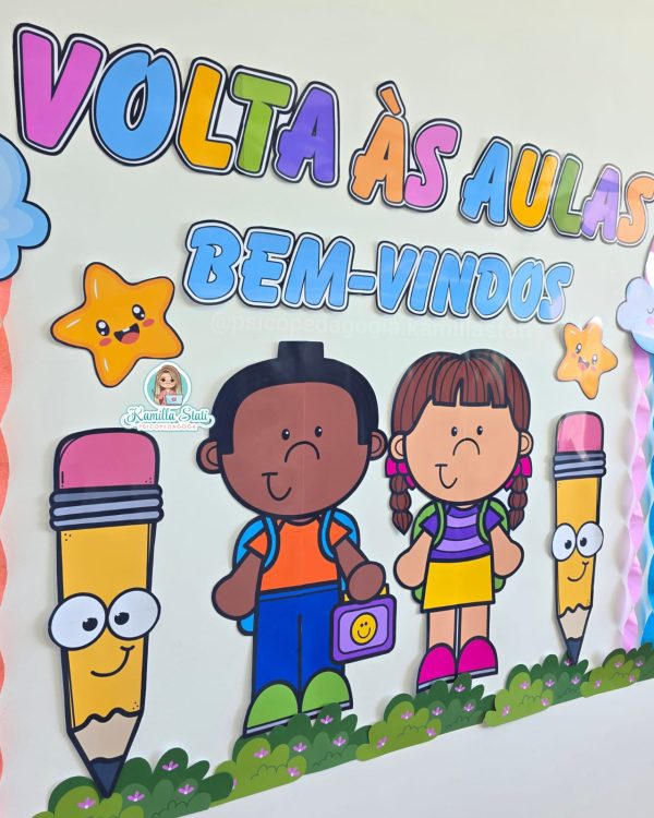Painel volta às aulas: arco-íris - Imagem 5