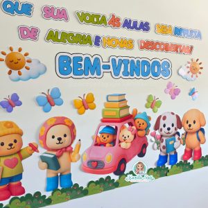 Painel volta às aulas Bobbie Goods
