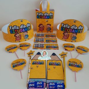 Kit dia do estudante lápis