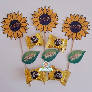 Lembrancinha Setembro Amarelo: girassol