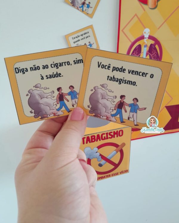Mural + lembrancinhas Combate ao tabagismo - Imagem 7