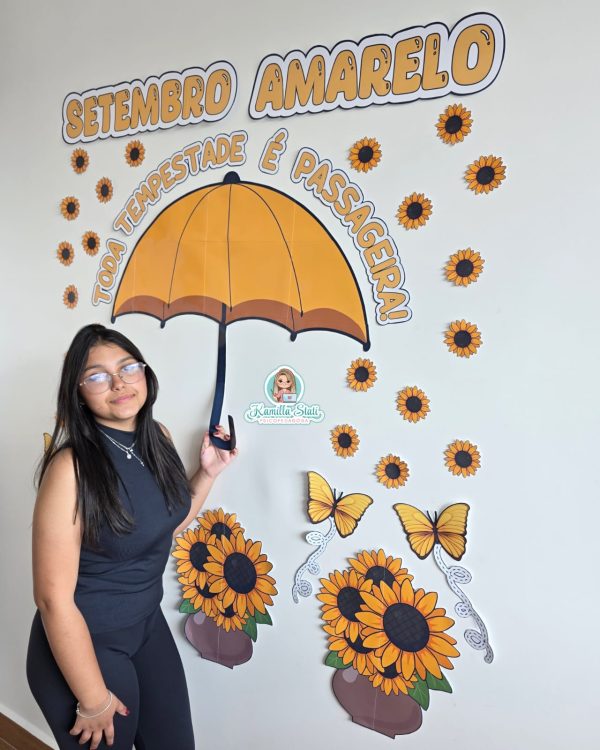 Painel para foto setembro amarelo - Imagem 3