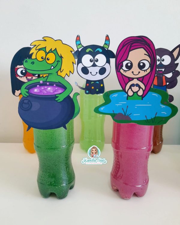 Turma do Folclore nas garrafinhas - Imagem 2