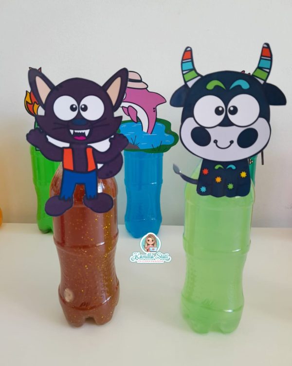 Turma do Folclore nas garrafinhas - Imagem 5