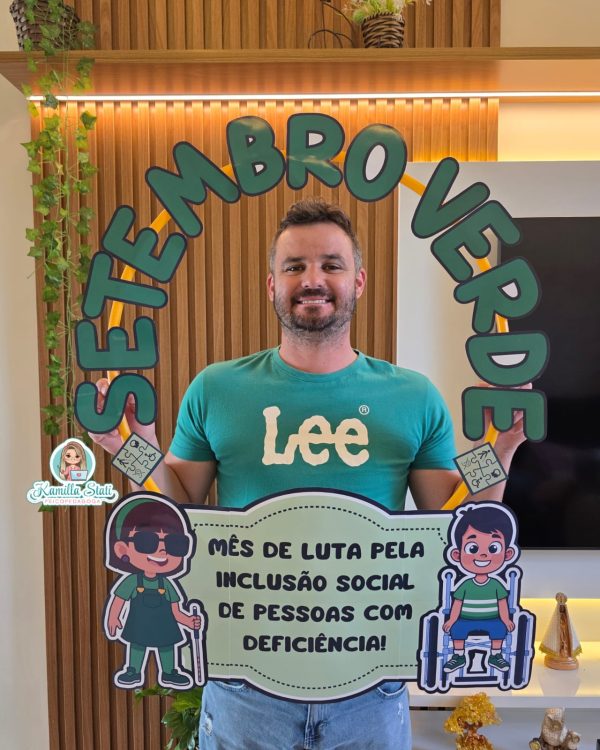 Bambolê para foto setembro verde