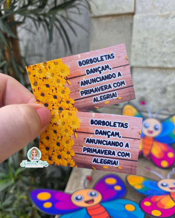 Borboleta primavera que Bate Asas - Imagem 3