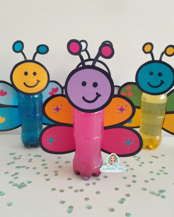 Borboleta sensorial na garrafinha - Imagem 3