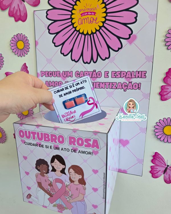 Caixa de incentivo Outubro rosa - Imagem 7
