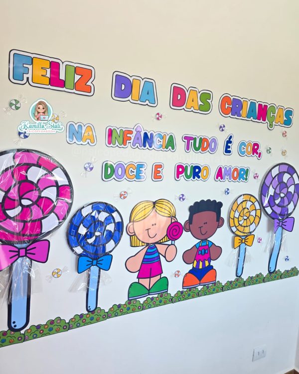 Painel pirulito dia das crianças - Imagem 2