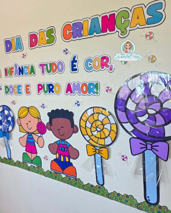 Painel pirulito dia das crianças - Imagem 4