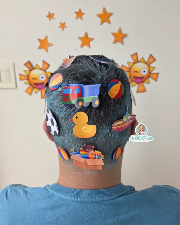 Cabelo maluco brinquedos