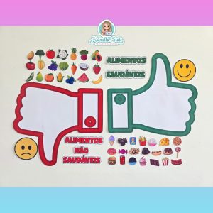 Classificando os alimentos: saudáveis e não saudáveis