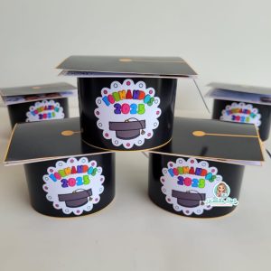 Lembrancinha de formatura capelo 2025