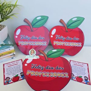 Lembrancinha dia dos Professores maça