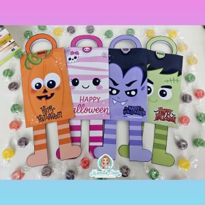 Sacolinhas  divertidas halloween