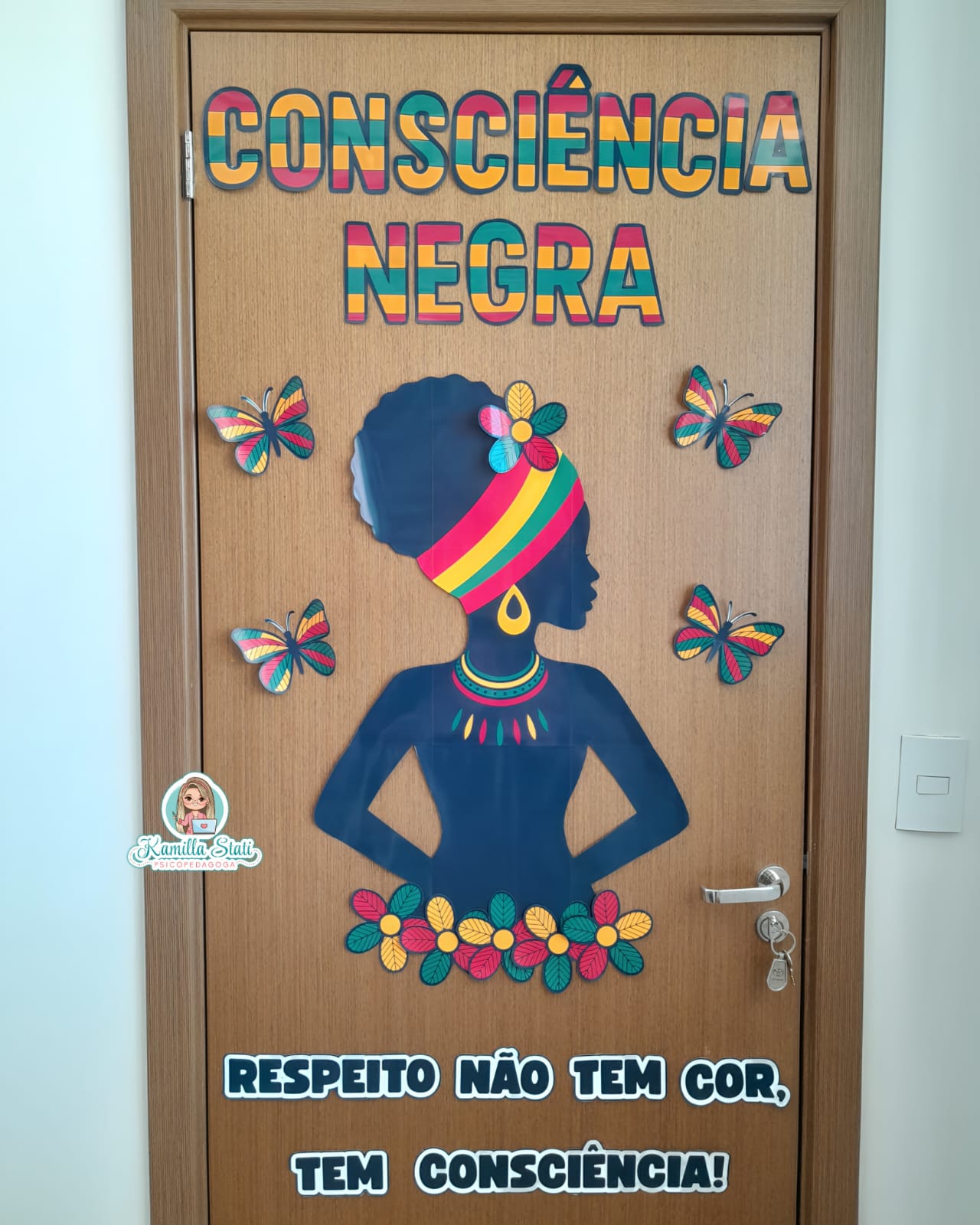 Decoração de Porta Consciência Negra - Imagem 2