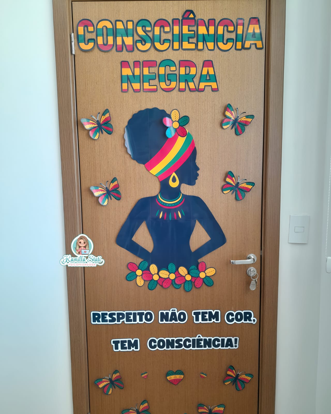 Decoração de Porta Consciência Negra - Imagem 3