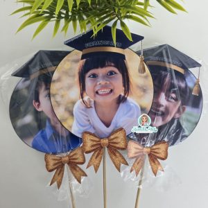 Lembrancinha pirulito formandos com foto