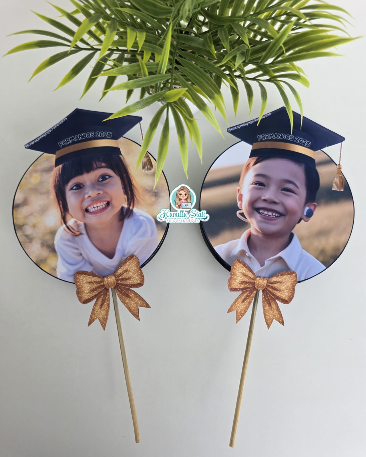 Lembrancinha pirulito formandos com foto - Imagem 2