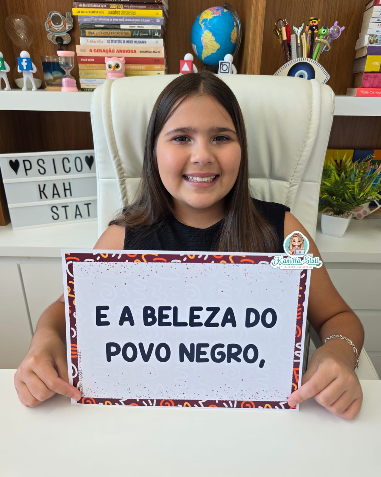 Plaquinhas para apresentação Consciência Negra - Imagem 5