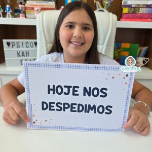 Plaquinhas para apresentação despedida escolar