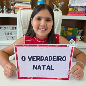 Plaquinhas para apresentação: o verdadeiro Natal