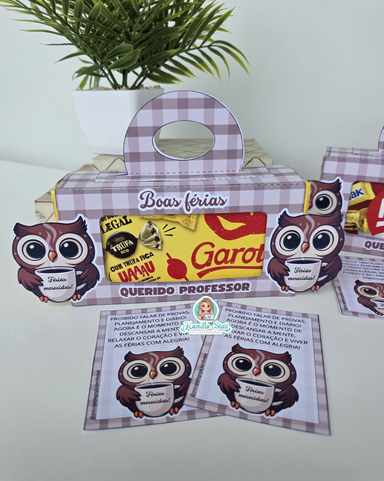 Caixa de bombom férias - Imagem 2