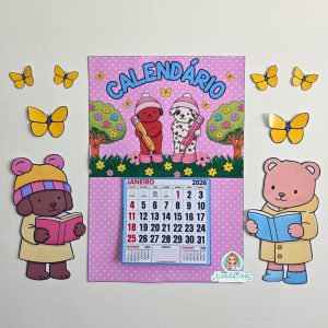 Calendário de parede Bobbie Goods 2026