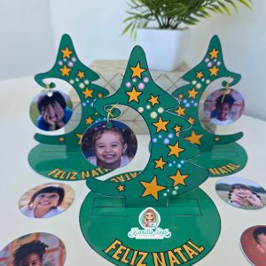Lembrancinha de natal: árvore com foto