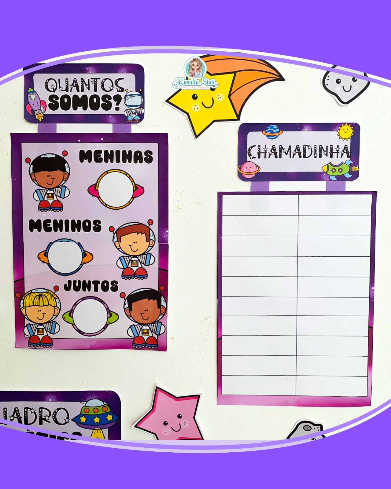 Kit sala de aula Astronauta - Imagem 4