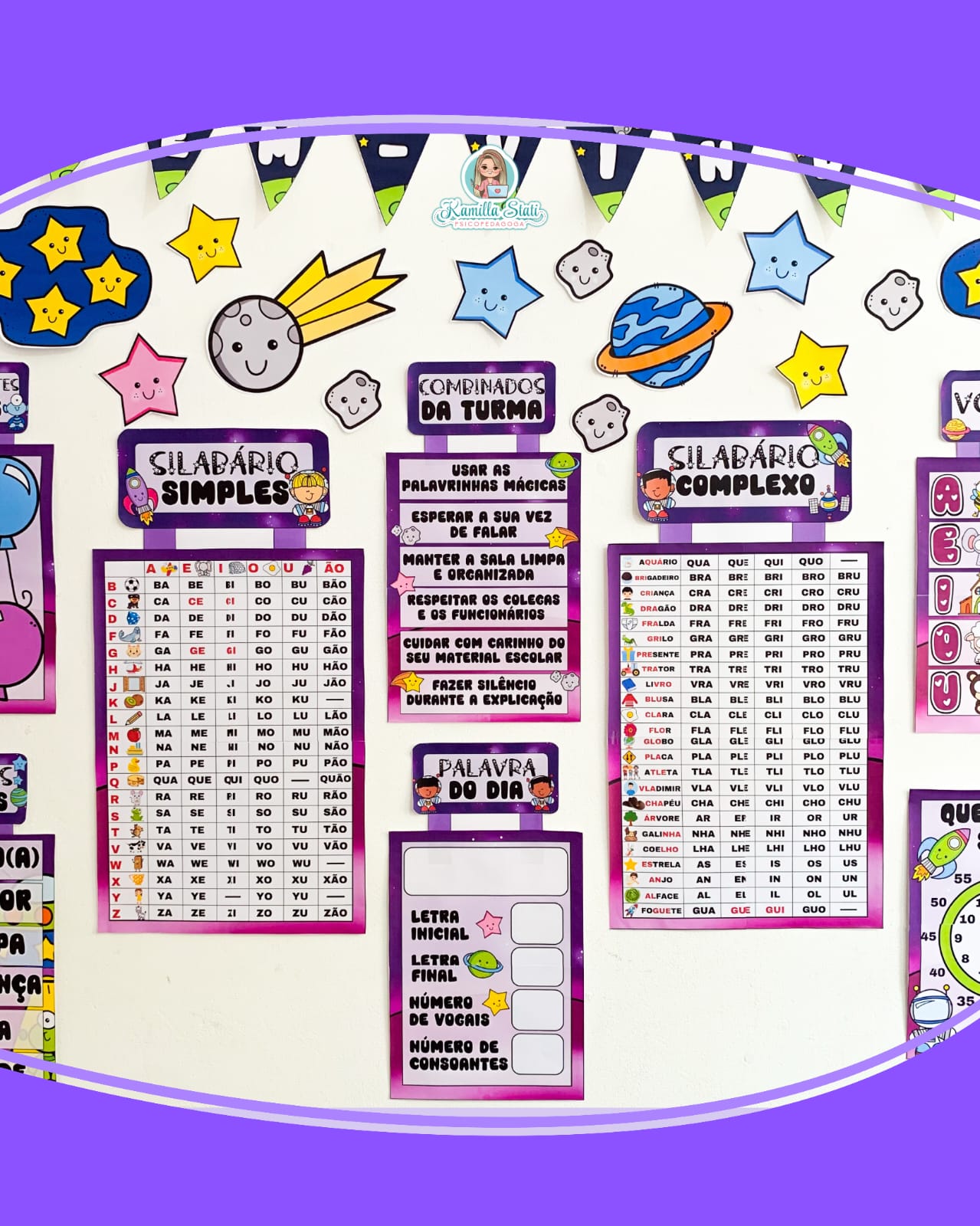 Kit sala de aula Astronauta - Imagem 5