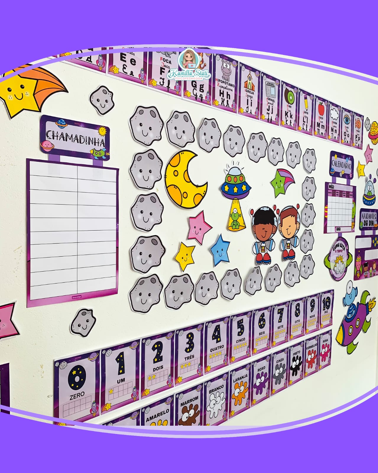 Kit sala de aula Astronauta - Imagem 8