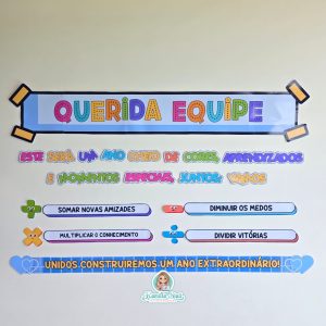 Painel Volta às Aulas – Professores + − × ÷