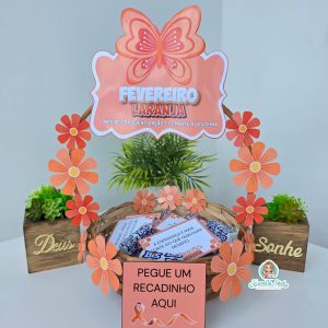 Cesta de Recadinhos – Fevereiro Laranja