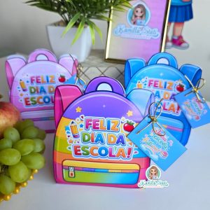 Bolsinha dia da escola