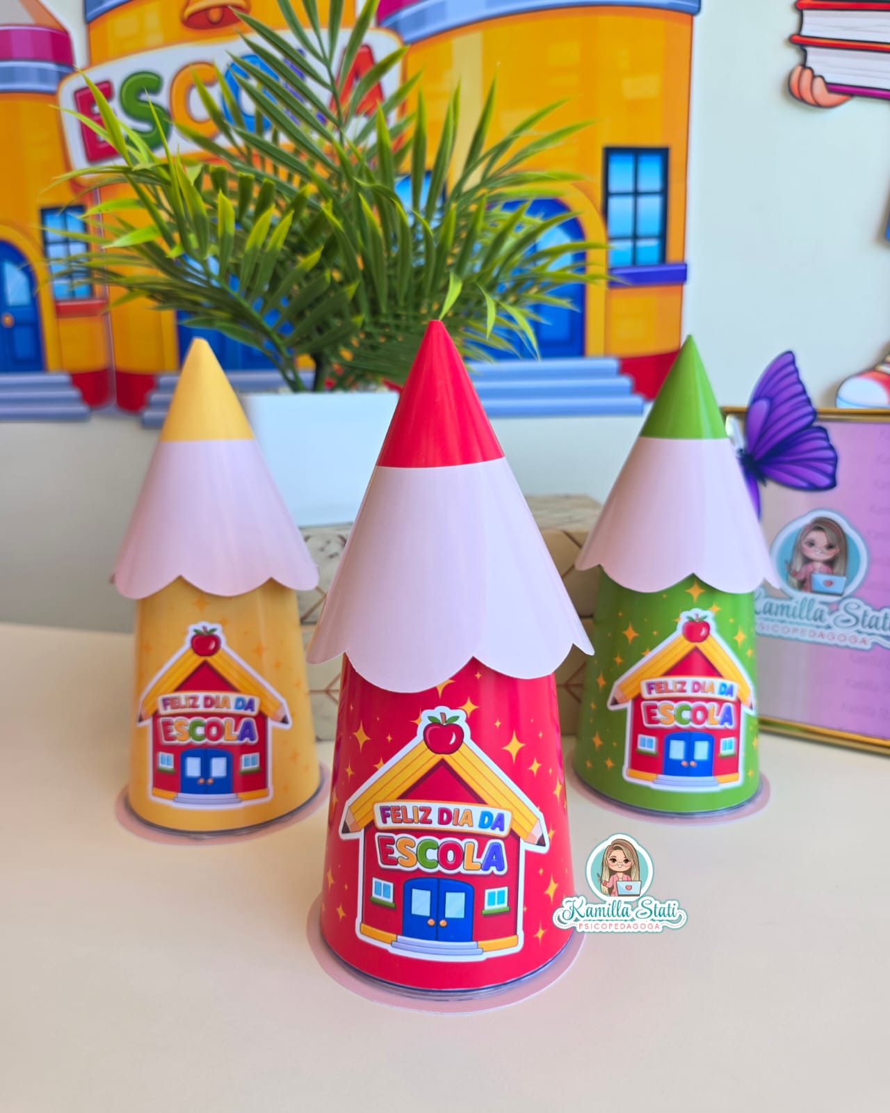 Copo lápis dia da escola - Imagem 2