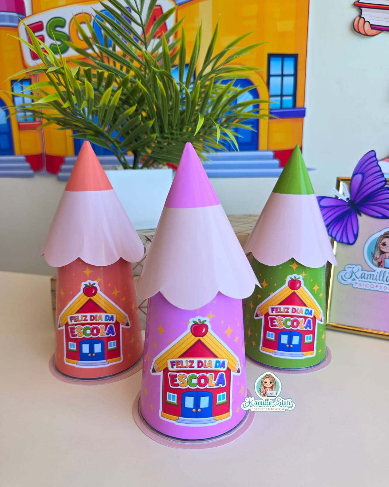 Copo lápis dia da escola - Imagem 3