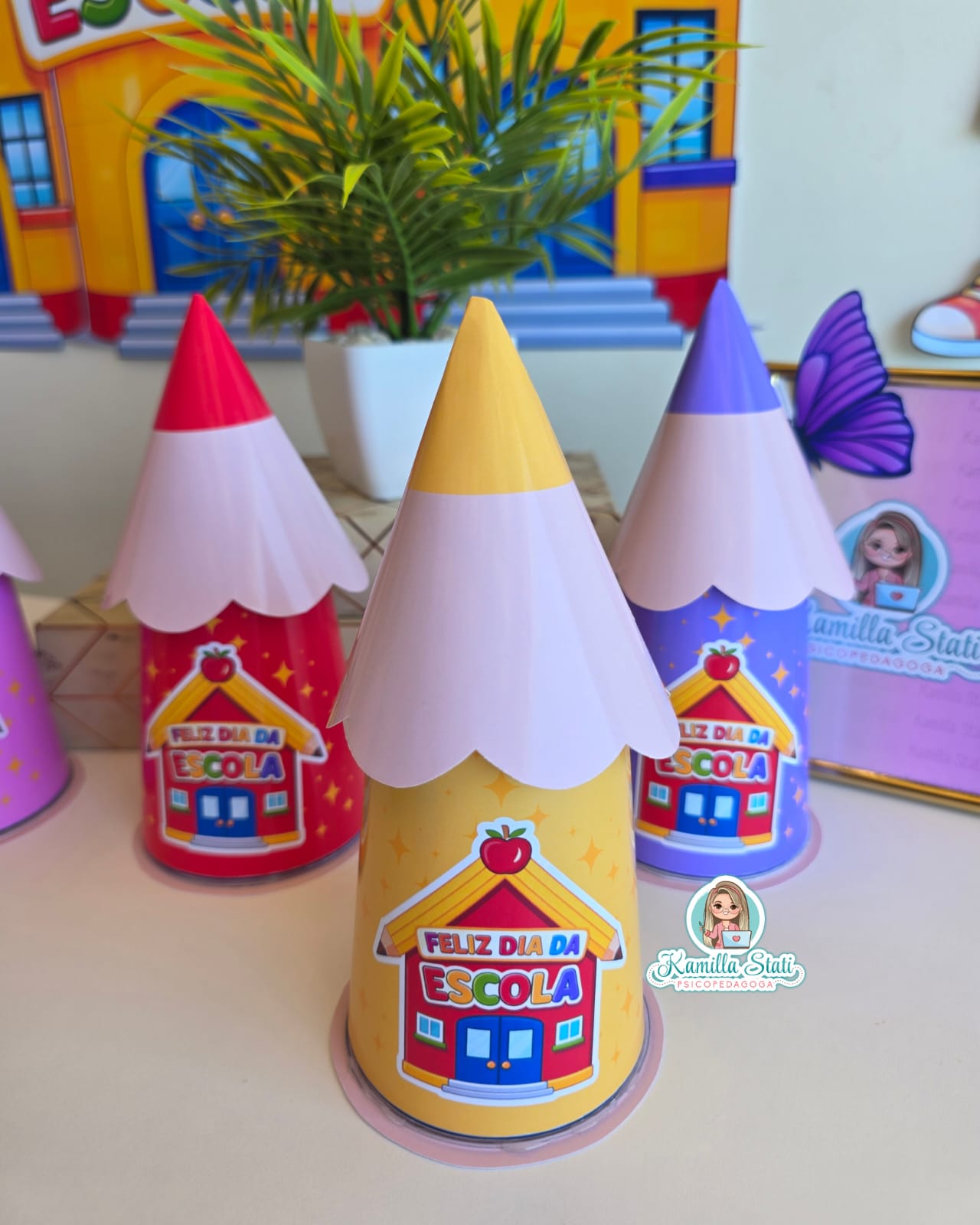 Copo lápis dia da escola - Imagem 4