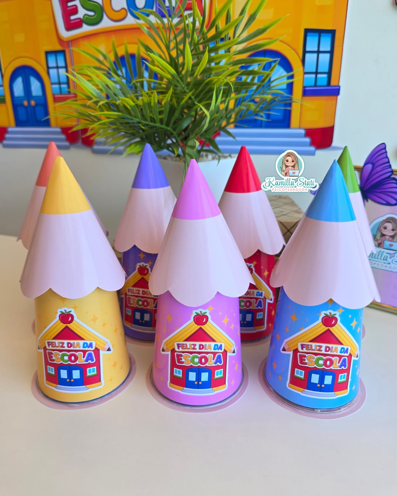Copo lápis dia da escola - Imagem 5