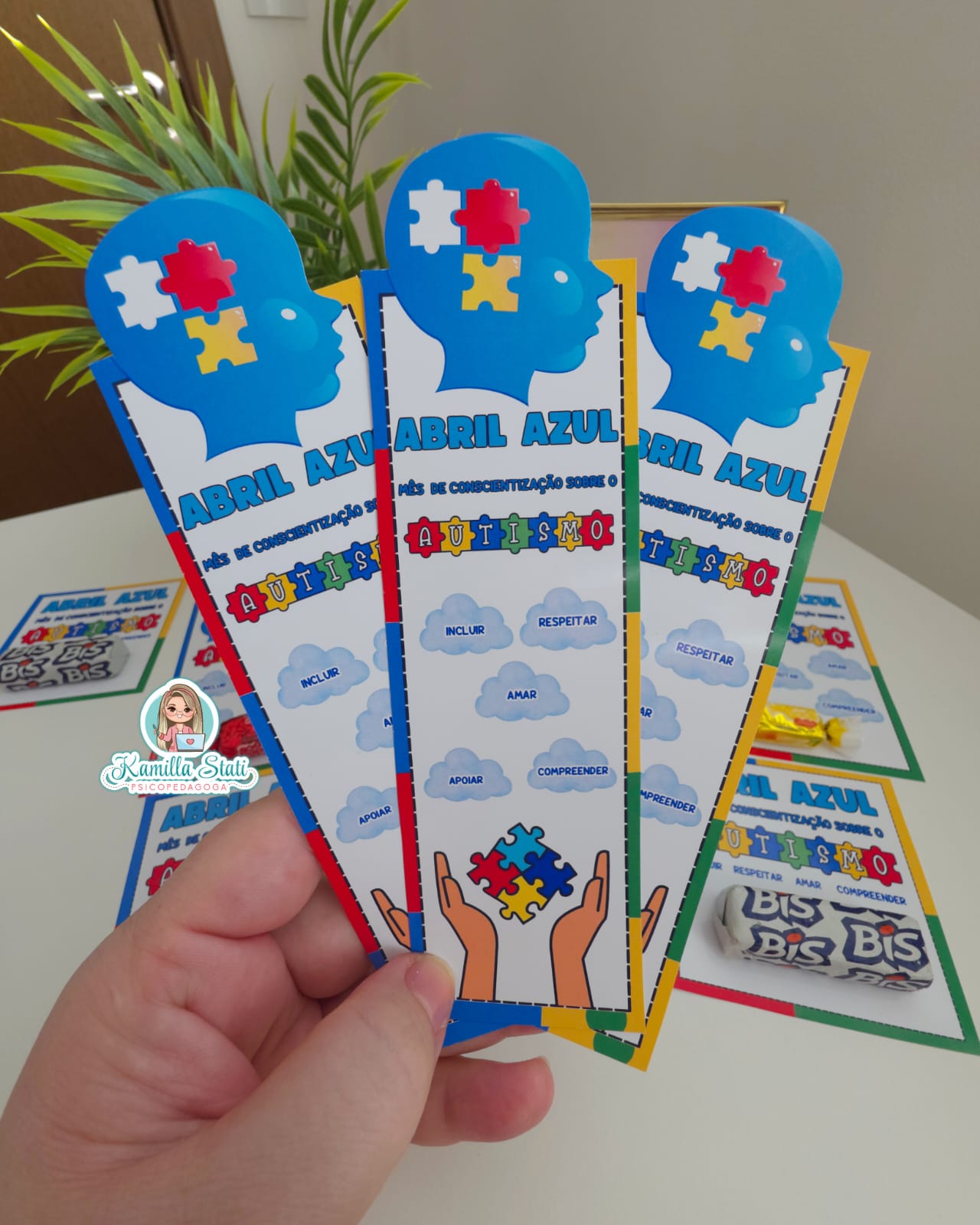 Lembrancinhas Abril azul: Autismo - Imagem 3