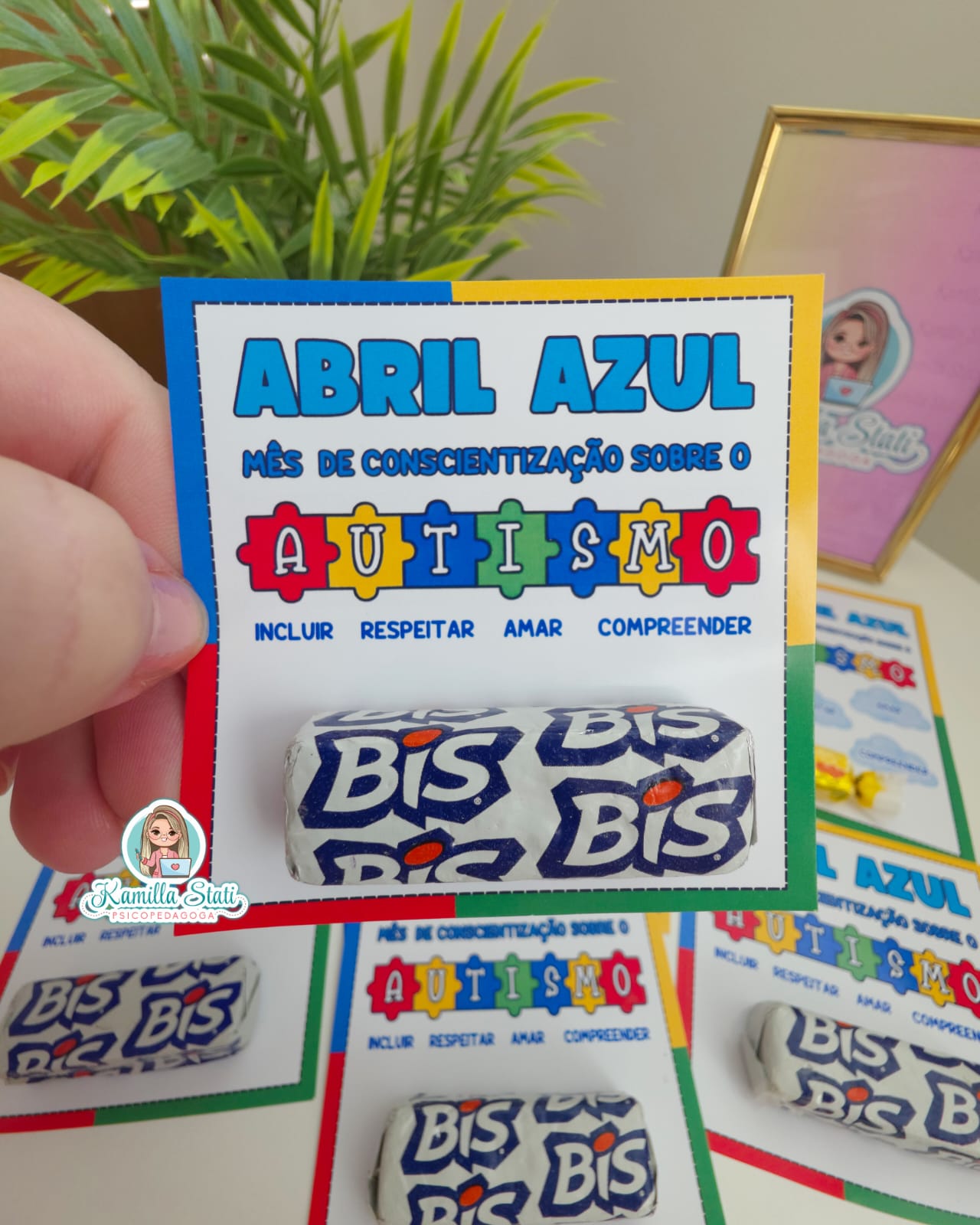 Lembrancinhas Abril azul: Autismo - Imagem 4