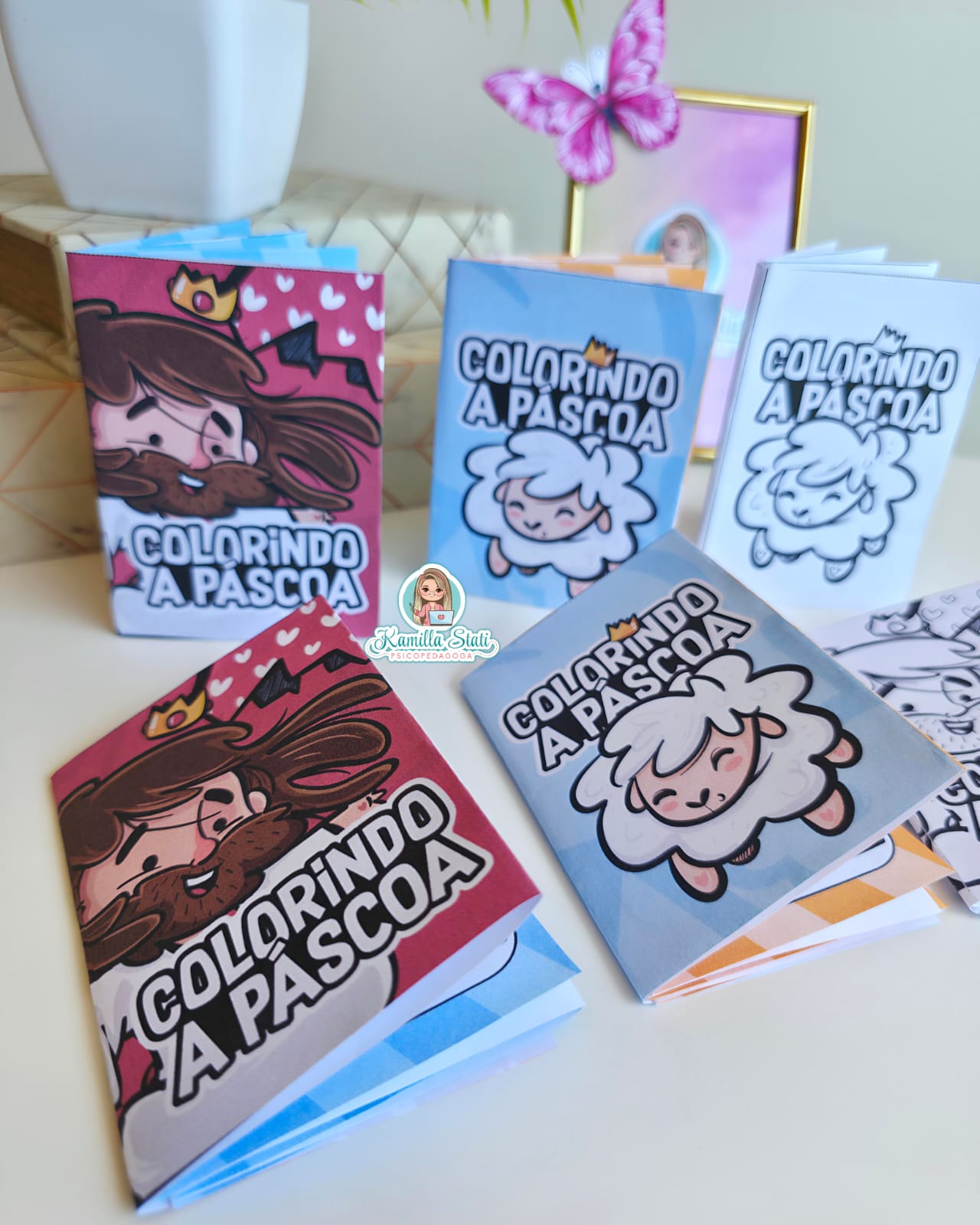 Livrinho Colorindo a Páscoa Ele Vive