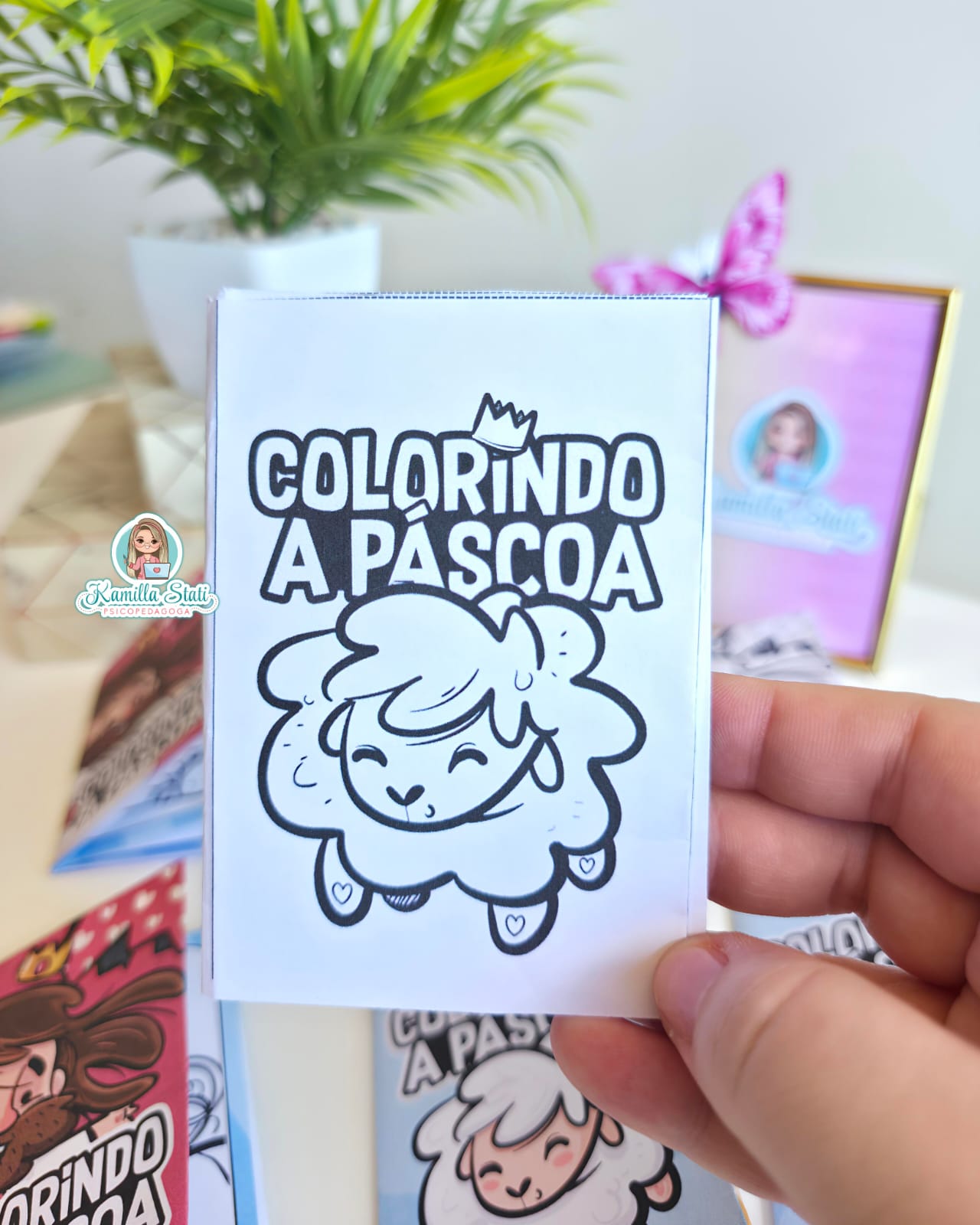 Livrinho Colorindo a Páscoa Ele Vive - Imagem 3